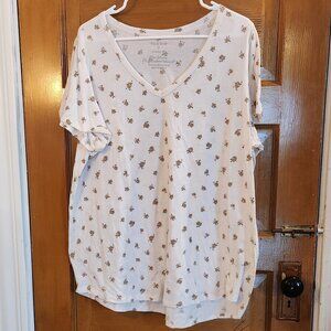 Torrid Floral classic Tee